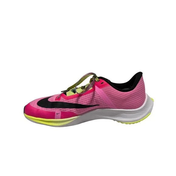 Nike Air Zoom Rival Fly 3 Hyper Pink Volt Black Running Shoes CT2405-606 Men's 8